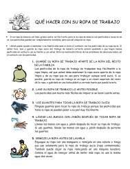 QUÉ HACER CON SU ROPA DE TRABAJO