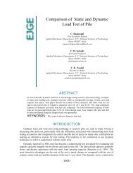 Comparison of Static and Dynamic Load Test of Pile - Ejge.com