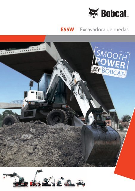 E55W | Excavadora de ruedas - Bobcat.eu