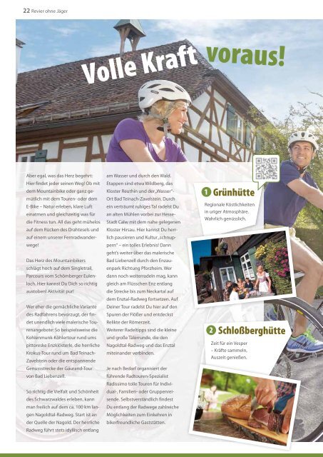 ERLEBNISMAGAZIN NÖRDLICHER SCHWARZWALD