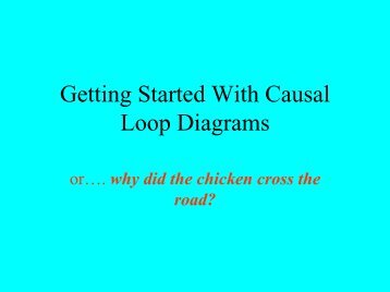 Causal Loop PowerPoint