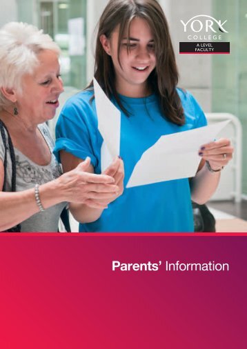 AS/A Level Parents Information - York College