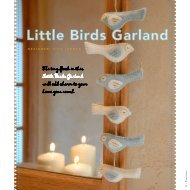 Little Birds Garland PDF Pattern - Sew Mama Sew