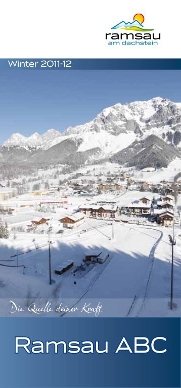 Ramsau ABC - Ramsau am Dachstein