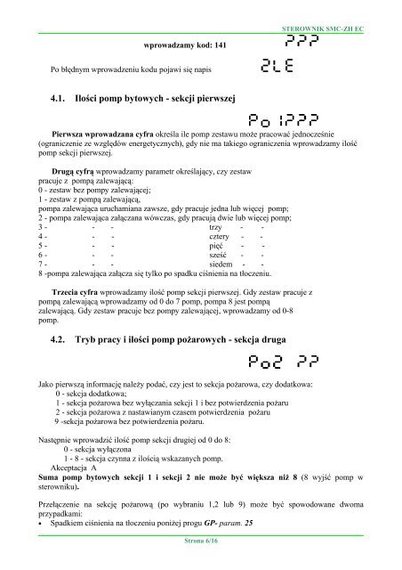 sterownik mikroprocesorowy zestawu hydroforowego smc-zh ec ...