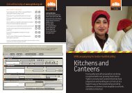 Kitchens and Canteens - GMB Cardiff 1 County Council Branch