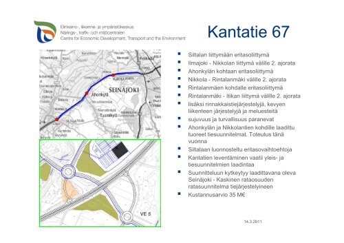 ja kantateiden logistiikka - EtelÃ¤-Pohjanmaan liitto