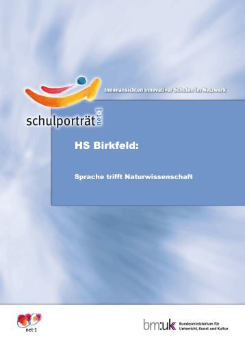 SchulportrÃ¤t HS Birkfeld - Innovative Schulen im Verbund