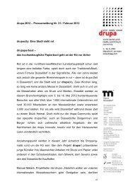 drupa 2012 – Pressemeldung Nr. 31 / Februar ... - Messe Düsseldorf