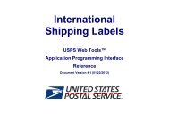 International Shipping Labels