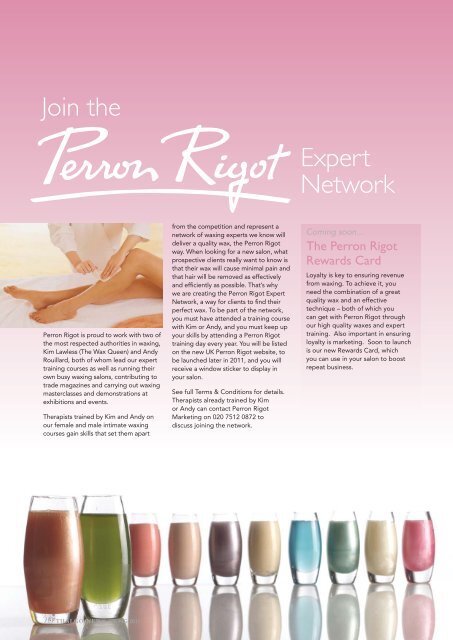 Thalgo News issue 5 - spring 2011 - Leisure Opportunities