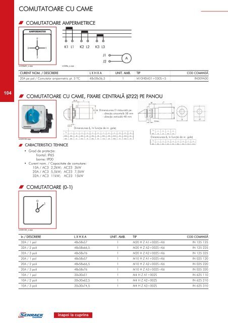 Catalog SCHRACK - elzet GRUP