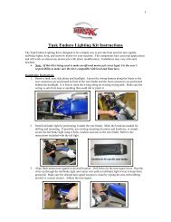 Tusk Enduro Lighting Kit Instructions - Rocky Mountain ATV/MC
