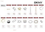 RPT_LINE SHEET_DKNY WITHOUT PRICES - Montre