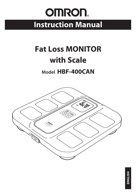 Omron Monitor, Fat Loss