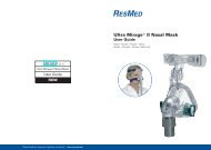 Ultra Mirage™ II Nasal Mask - MEDICARE Medizinische Geräte GmbH