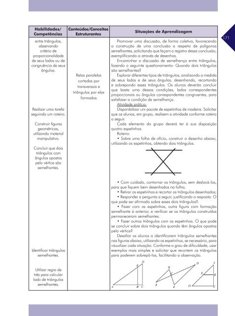 Volume 3 Parte 1 - Portal do Professor - MinistÃ©rio da EducaÃ§Ã£o