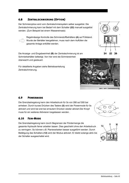 Wartungs- und Bedienungsanleitung