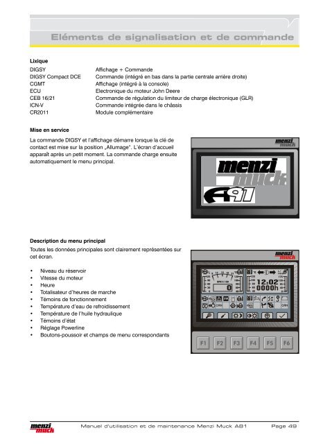 Maintenance et Entretien