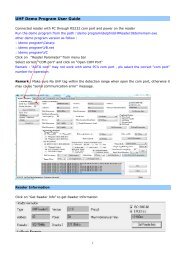 User Manual - RFID Shop