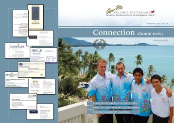 Download Connection Alumni News 42 - César  Ritz Colleges