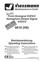 Form-Vorsignal Vr0/Vr2 Semaphore Distant Signal Vr0/Vr2 4610 (H0)