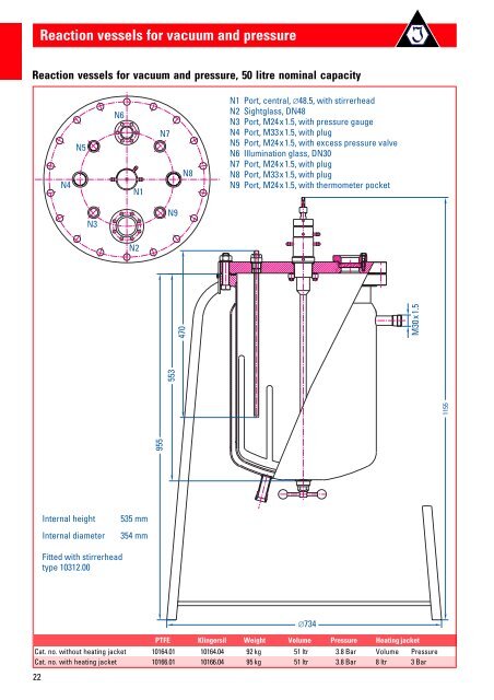 Vessels catalogue (complete) - Juchheim LaborgerÃ¤te GmbH