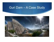 Guri Dam â A Case Study