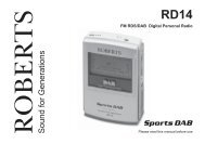 RD14 final version.indd - Roberts Radio