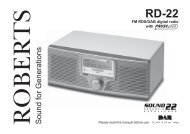 RD-22 - Roberts Radio