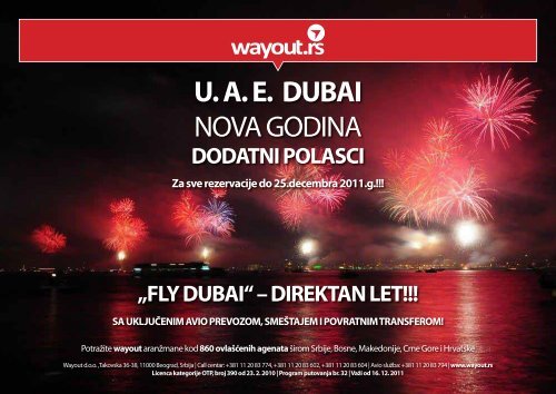 U. A. E. DUBAI NOVA GODINA - Wayout