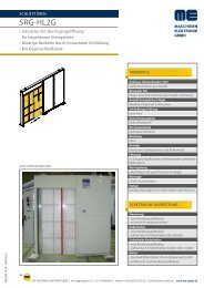 SRG-HL2G - Maschinen-Elektronik GmbH