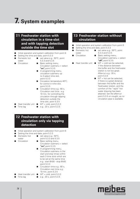 5.Control system - Meibes