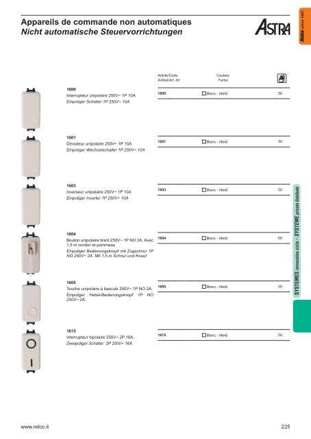 Elektronische Transformatoren - Relco