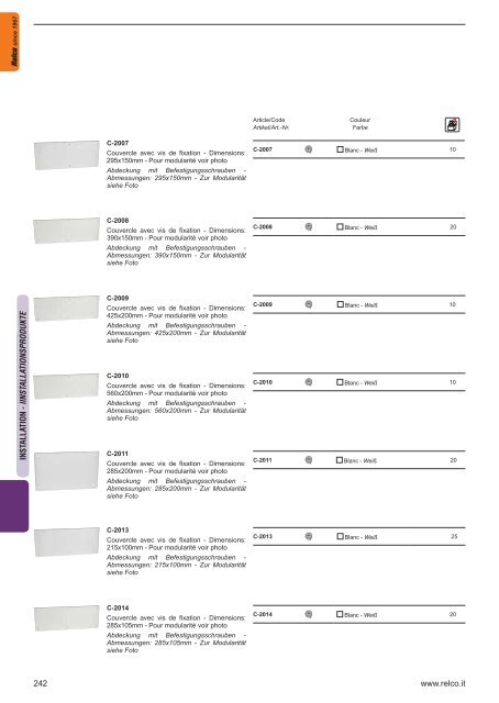 Elektronische Transformatoren - Relco