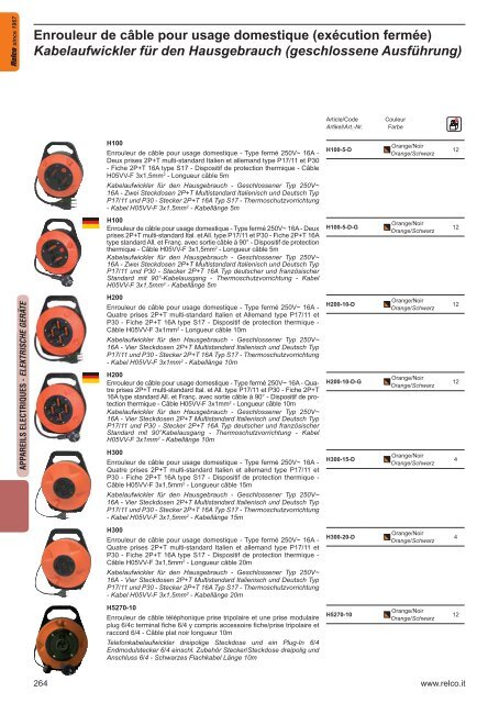 Elektronische Transformatoren - Relco