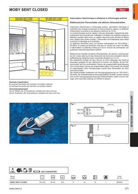 Elektronische Transformatoren - Relco