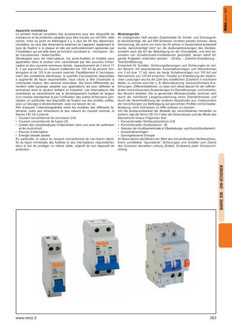 Elektronische Transformatoren - Relco