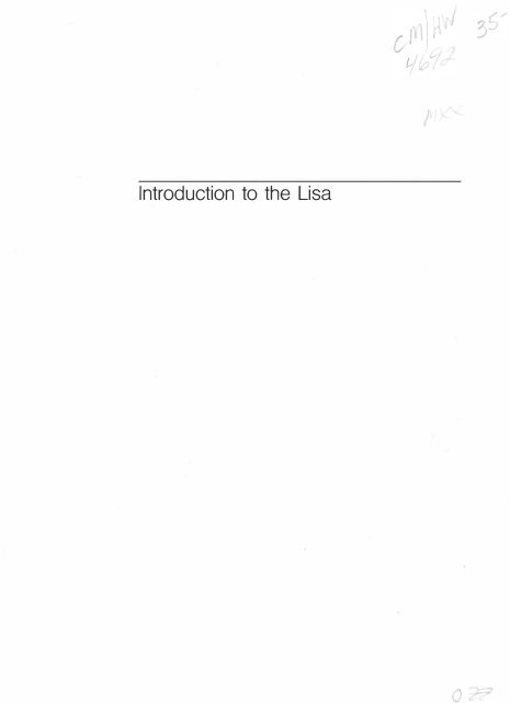 naiman-1984-introduction-to-the-lisa