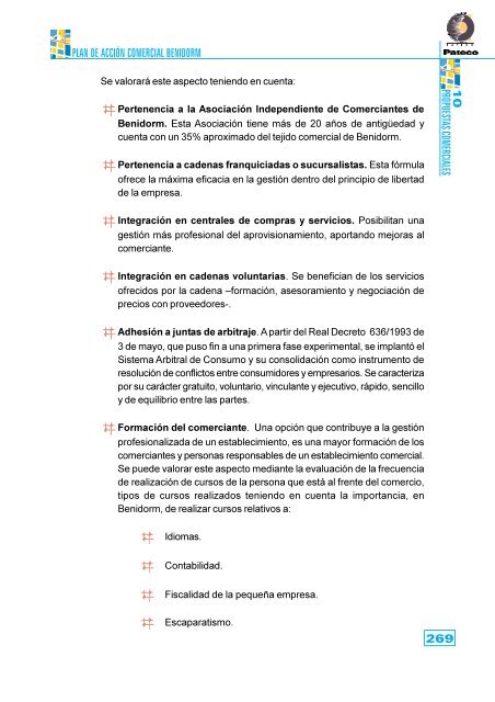 PAC BENIDORM-CAP-10-Propuestas.pmd - Pateco