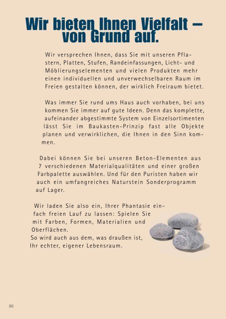 Wir interessieren uns für ein(e) individuell - Rinn Beton