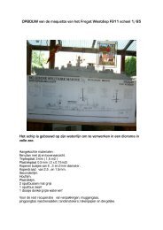 Westdiep F911 - internetx - Modelbouw Eeklo