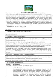 ATA DE REUNIÃO PLENÃRIA DIA: 10 de novembro de ...