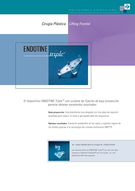 ENDOTINE triple ESPAÃƒÂ‘OL - Mediform