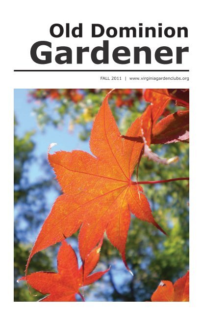Fall - Virginia Federation of Garden Clubs
