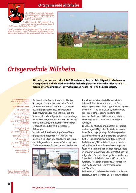 Branchenverzeichnis - Verbandsgemeinde Rülzheim