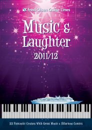 Music & Laughter - Fred Olsen Cruises