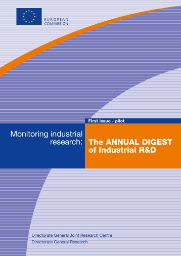 The ANNUAL DIGEST of Industrial R&D - IRI