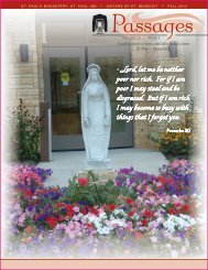Fall 2012 Vol. 23 Issue 2 - St. Paul's Monastery