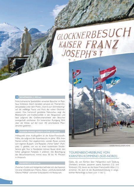 ReisebroschÃ¼re - GroÃglockner HochalpenstraÃe